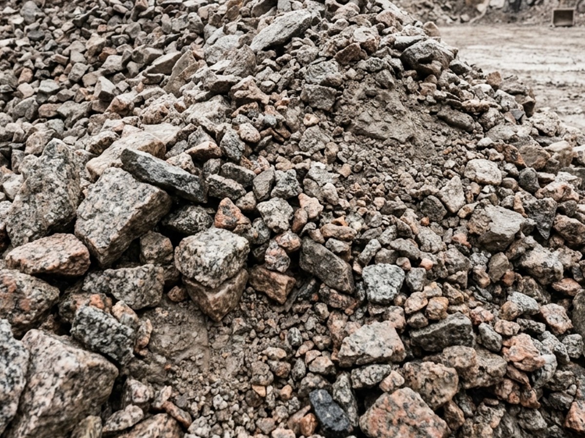 Dust - Crushed Quarry Stone Dust and Sand