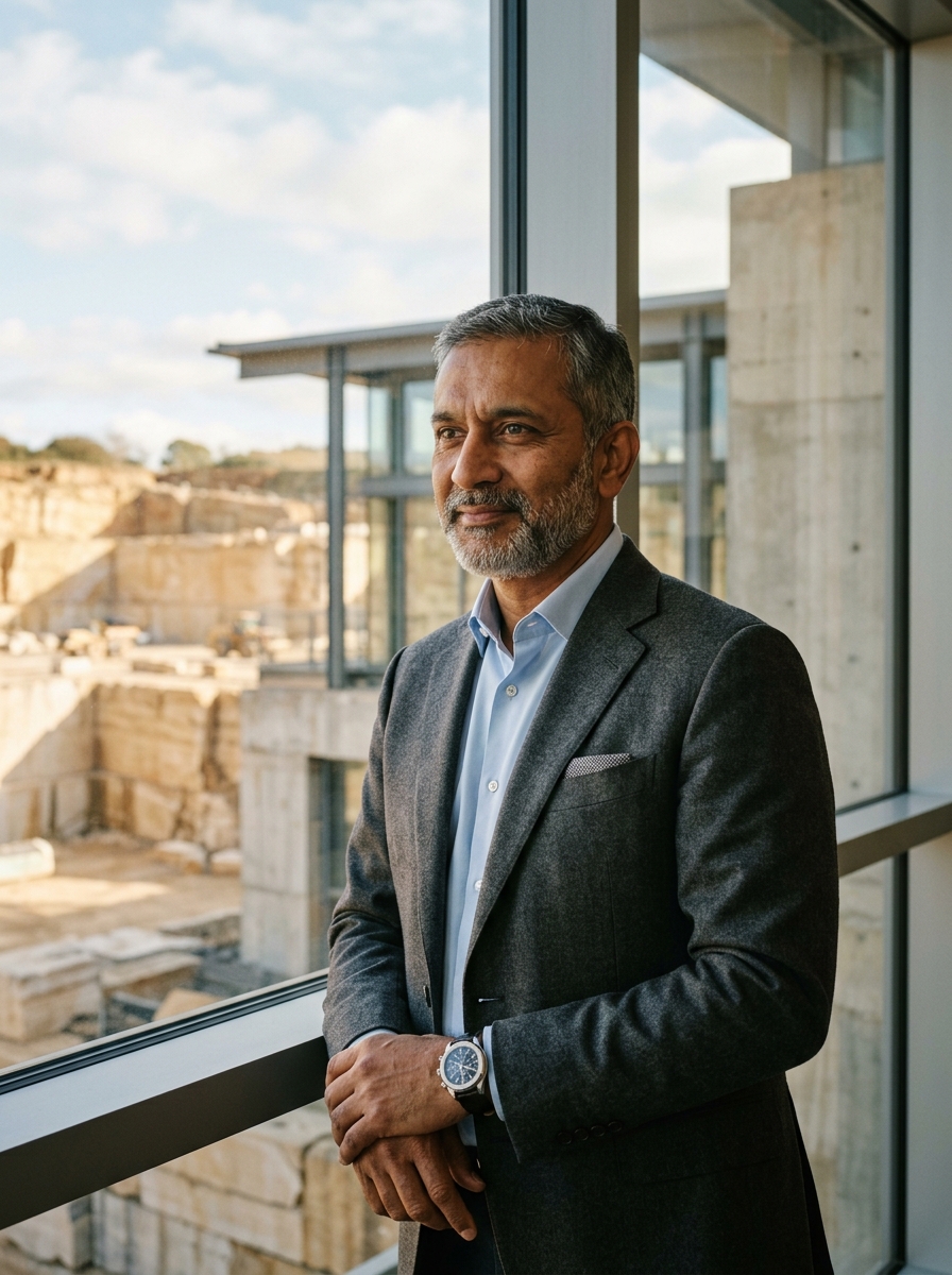 Rajesh Patel - Founder & Managing Director of Jalaram Stone Quarry