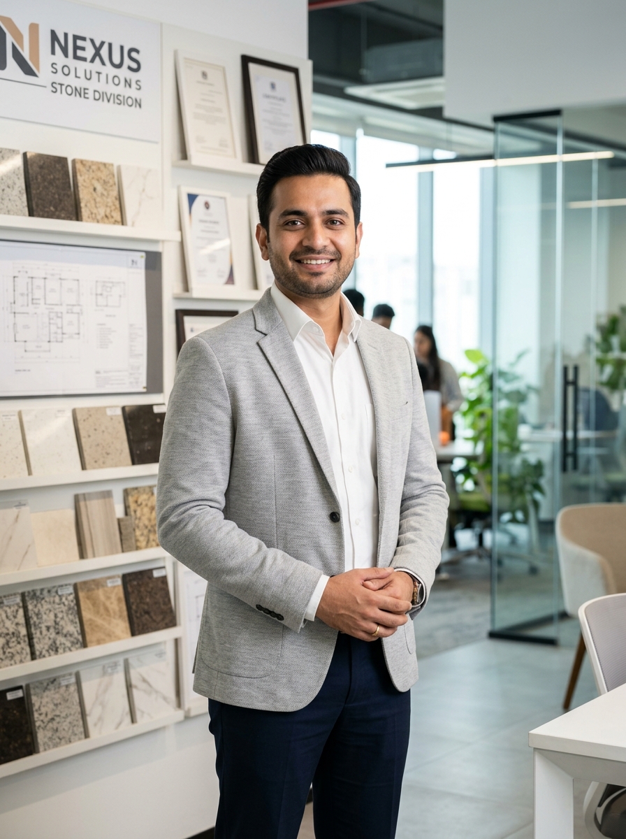 Amit Desai - Client Relations & Accounts Head at Jalaram Stone Quarry